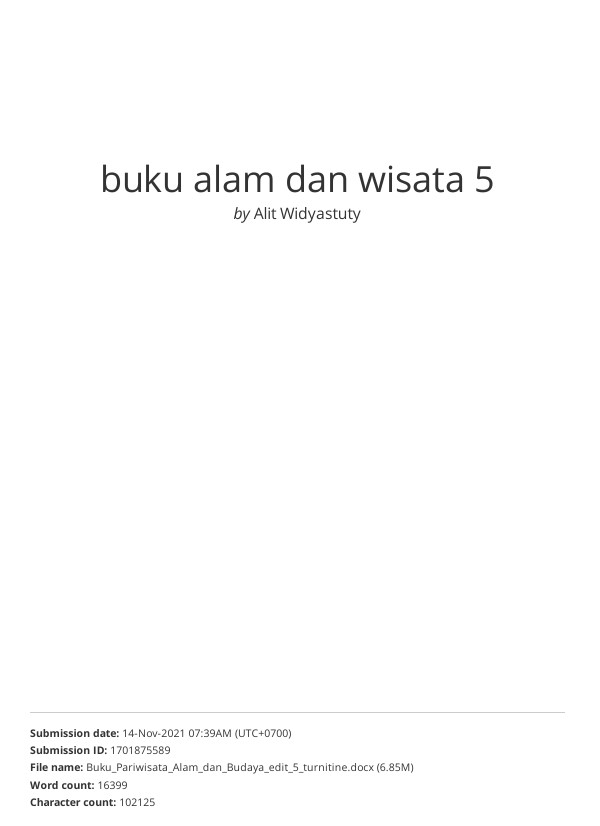 Buku Alam dan Wisata 5